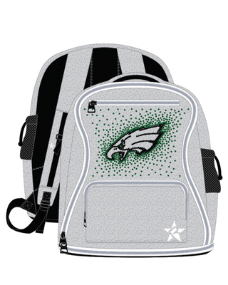 Opalescent Rebel Dream Bag with White Zipper- Jamestown High School - VA