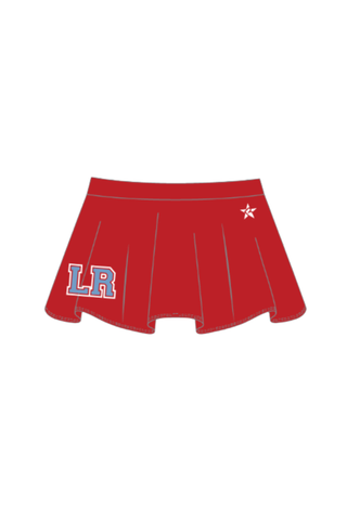 Flouncy Skirt in Red - Lumberton Youth Cheer