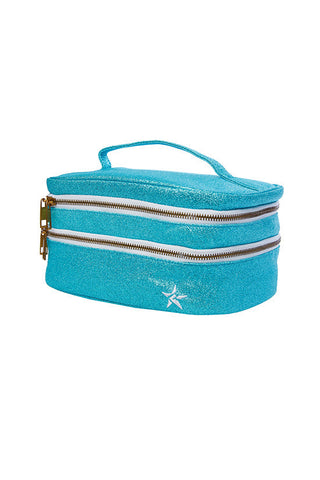 Pixie Dust Rebel Glam & Go Travel Case with White Zipper