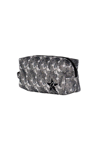 DiamondNet™ in Recon Camo Rebel Makeup Bag with Black Zipper