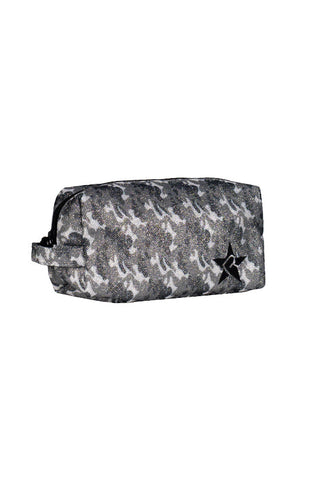 DiamondNet™ in Recon Camo Rebel Makeup Bag with Black Zipper