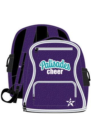 Amethyst Rebel Dream Bag Plus with White Zipper - Palisades High School - NC