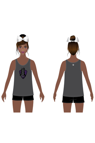 Casual Tank in Dark Gray - Philip Simmons High - SC