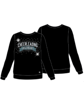 Crewneck Sweatshirt Shirt-Crystal- River Side High School Cheer