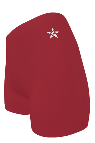 Compression Short in Red