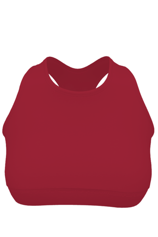 Sports Bra in Red