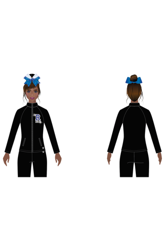 Stretch Warmup Jacket with Raglan Sleeve - Rehobeth Peewee Association