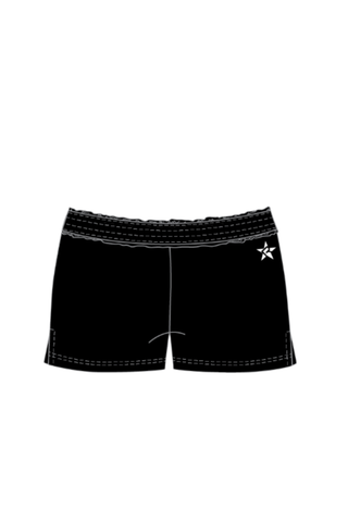 Relaxed Shorts in Black