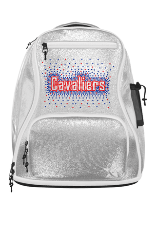 Opalescent Rebel Dream Bag Plus with White Zipper - St. John's Christian Academy Cavaliers