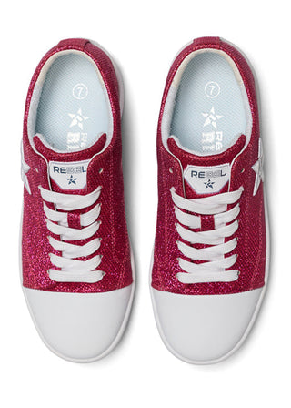 Rebel Starstruck Shoe in Fuchsia Sparkle