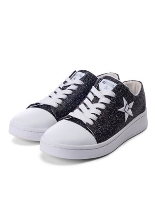Rebel Starstruck Shoe in Black Sparkle