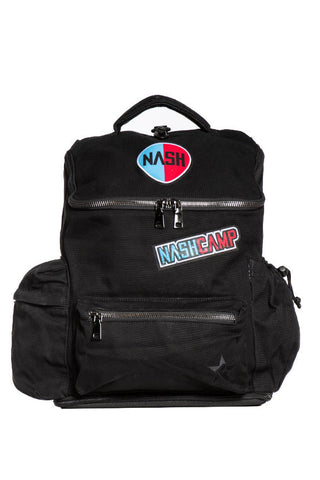 Coal Nash Camp Rebel Hero Plus Backpack with Patches - Special Order