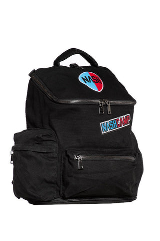 Coal Nash Camp Rebel Hero Plus Backpack with Patches - Special Order