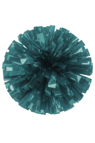 Individual Metallic Pom in Teal - Palisades High School - NC