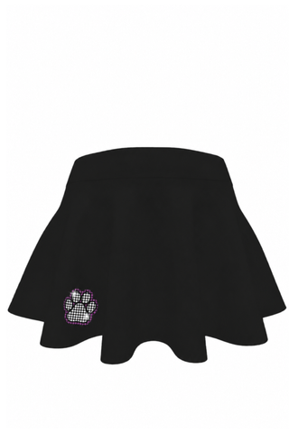Flouncy Skirt Black - The Cheer and Dance Connection