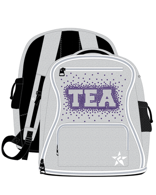 Opalescent Rebel Dream Bag with White Zipper- Tooele Elite Allstars