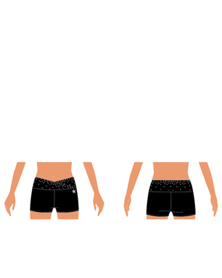 2026 Worlds Team Practice Wear (AREA6) Hot Pant ONLY - CheerCats Las Vegas