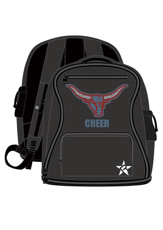 Black Strike Rebel Dream Bag Plus with Black Zipper - Chisholm Middle School