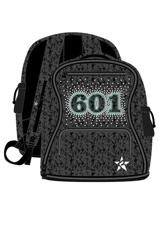 Velvet Dream Bag Plus in Black Galaxy Sparkle - Station 601