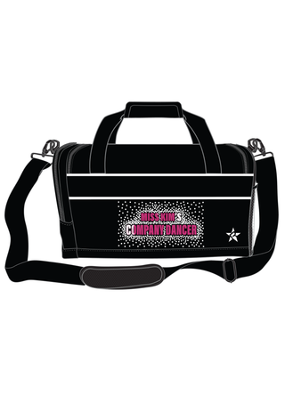 Rebel Retro Duffle Bag in Black II - Miss Kim’s Dance and Cheer