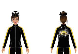 Girl Jacket - Regular - Miss Kim’s Dance and Cheer
