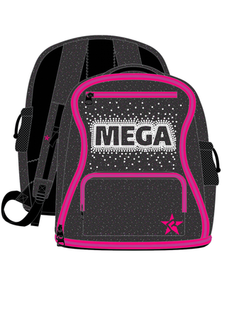 Rebel Dream Bag Plus In Imagine With Pink Zipper - Mega Cheer