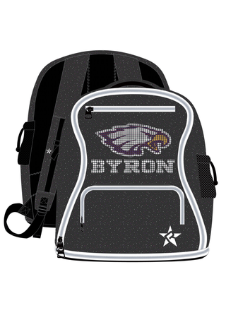 Imagine Baby Rebel Dream  Bag with White Zipper - Byron Youth Cheer - MI
