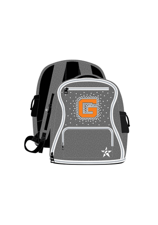 Gunmetal Dream Bag Plus with White Zipper - Gallatin County Elementary School