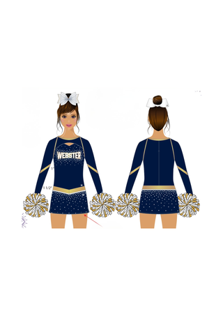 Girl Bodyliner - Webster Jr Warriors Jr Titans NY
