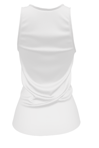 Casual Tank in White