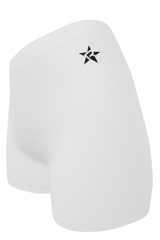 Compression Short in White