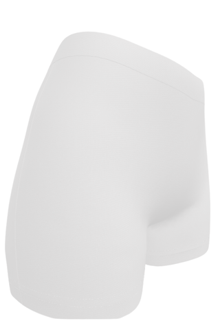 Compression Short in White