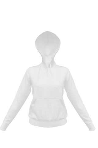 Pullover Hoodie in White