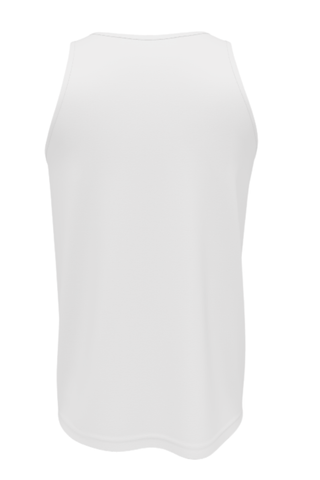 Mens Sport Tank in White