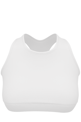 Sports Bra in White