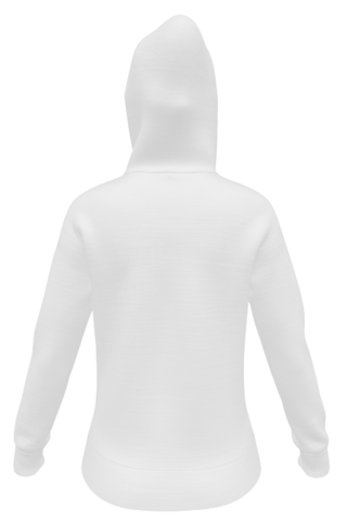 Zip-Up Hoodie in White