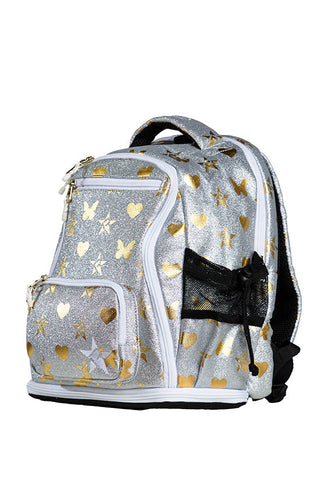 Mixed Metals Rebel Baby Dream Bag with White Zipper