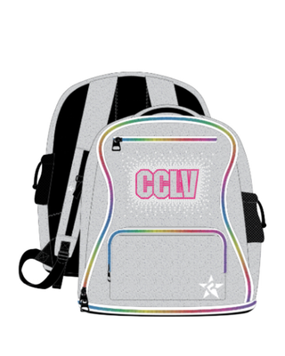 Opalescent BABY Rebel Dream Bag Plus with Rainbow Zipper - CheerCats Las Vegas