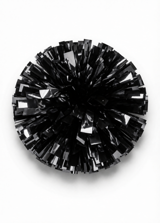 Individual Metallic Pom in Black - Philip Simmons High - SC