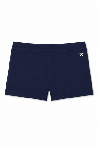 Solid Detached Boycut AthleticFlex Brief in Navy Blue