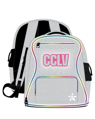 Opalescent Rebel Dream Bag Plus with Rainbow Zipper - CheerCats Las Vegas