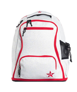 Opalescent Rebel Dream Bag with Red Zipper