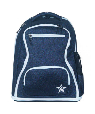 Navy Rebel Dream Bag with White Zipper